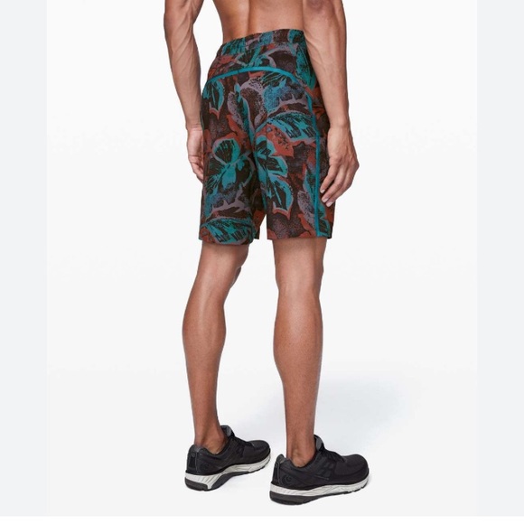 lululemon athletica Other - Lululemon Pace Breaker Short 9" *Linerless Tropical Shadow Shark Teal Multi Med